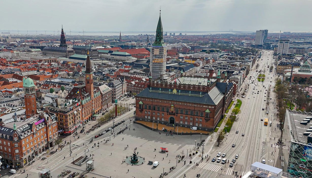 Rådhusplassen i København