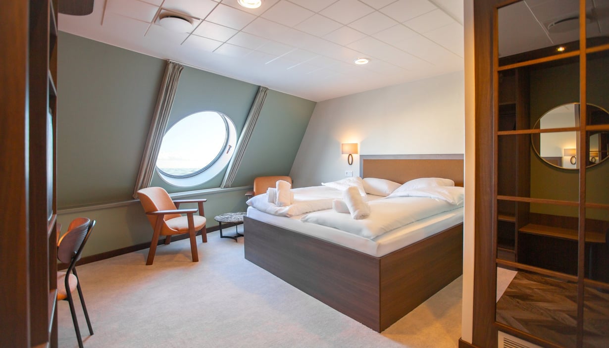 Commodore De Luxe med havutsikt