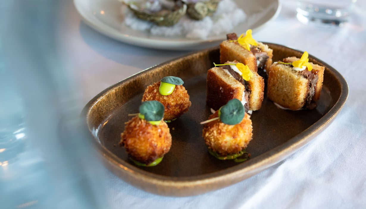 Eksempel på retter i restaurant Nord