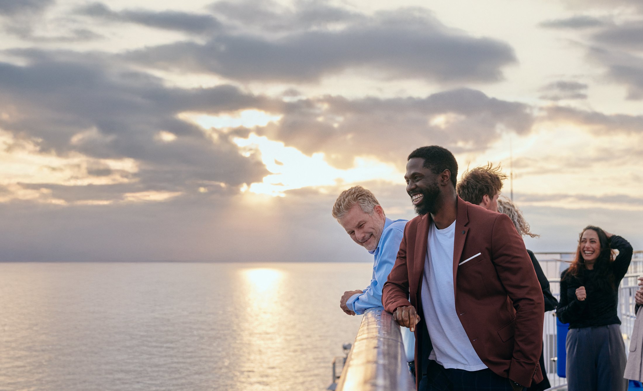 Gruppe på dekk