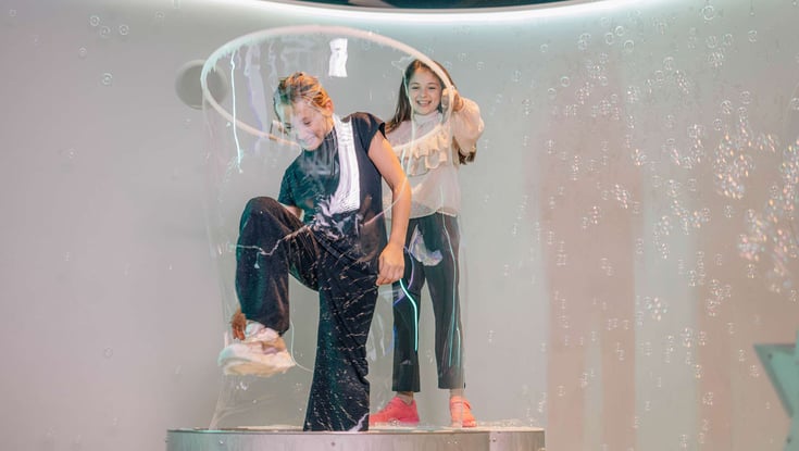 Bobleriet i Experimentarium