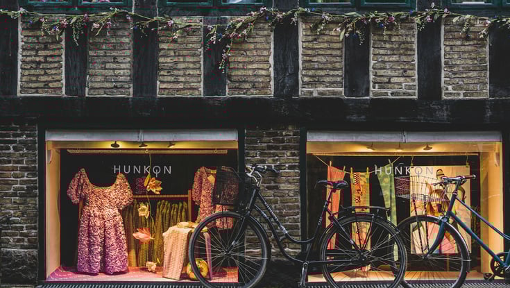 Utstillingsvindu i København