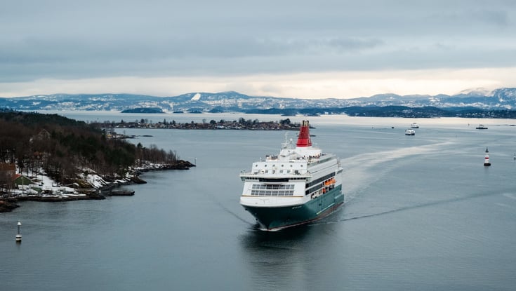 Nordic Pearl i Oslofjorden