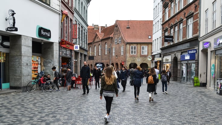Strøget Gågaten København