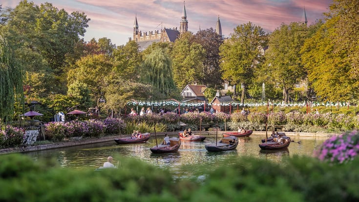 Tivoli Søen i Tivoli, København