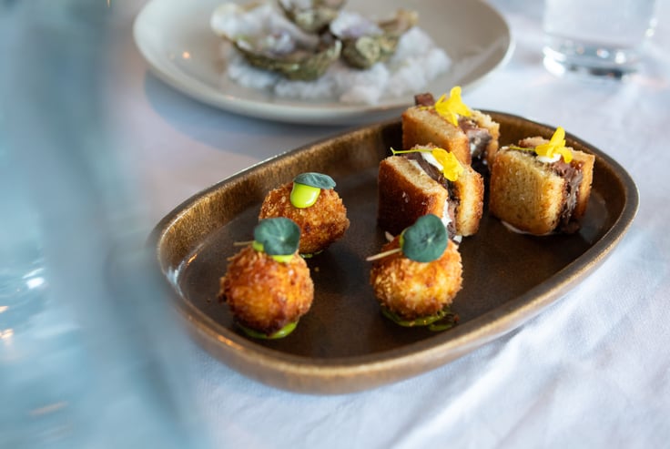 Eksempel på retter i restaurant Nord