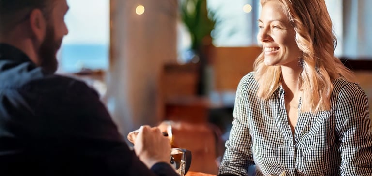 Par nyter et måltid