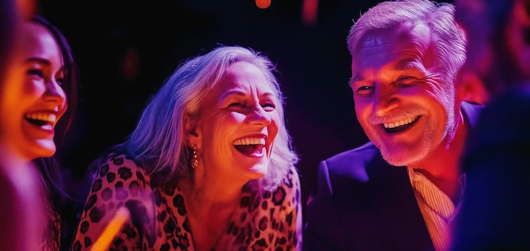 Gruppe på Liva bar.