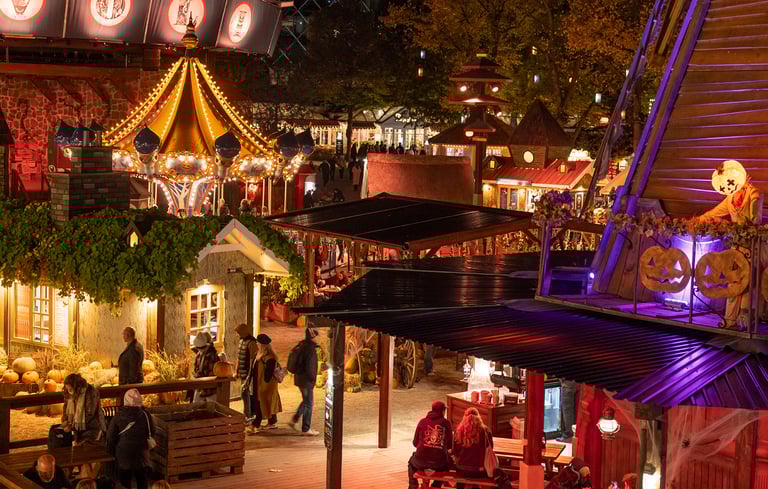 Halloween i Tivoli i København