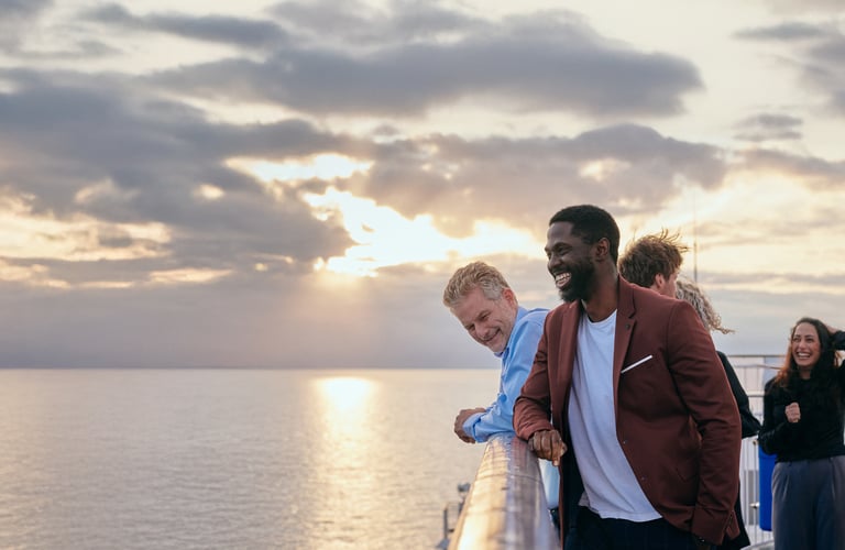 Gruppe på dekk