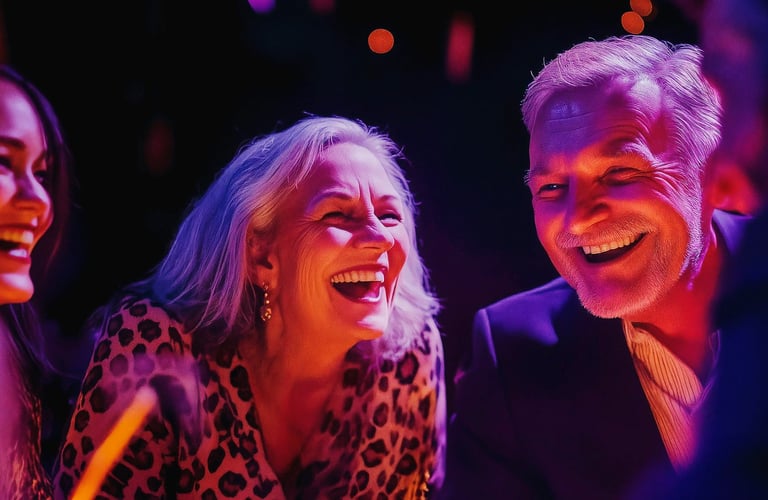 Gruppe på Liva bar.